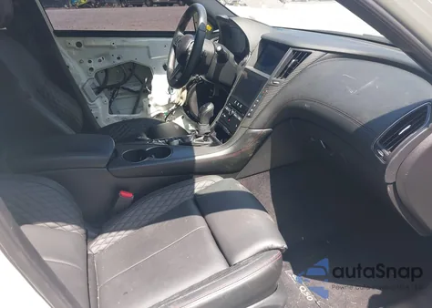 2023 Infiniti Q50 Red Sport 400 Awd из США, поврежденный, VIN JN1FV7DR6PM590031